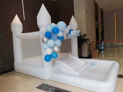 Bouncy Castle with Slide and Ball Pit