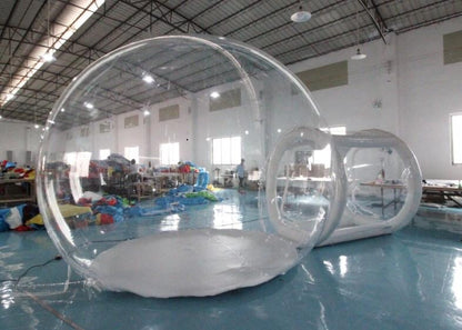 Medium size transparent air dome bubble tent